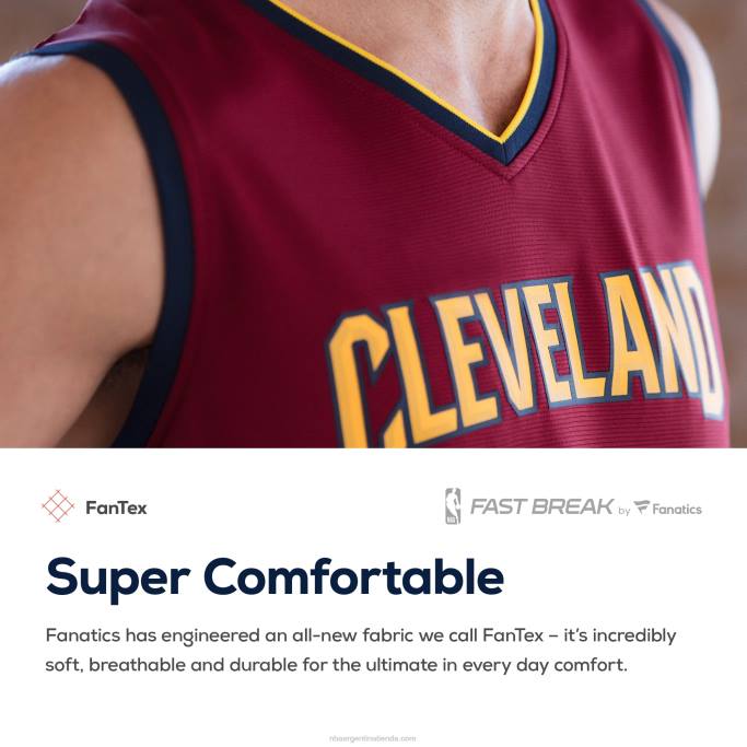 NBA 0F6D1195 cleveland cavaliers blanco fast break personalizado réplica jersey