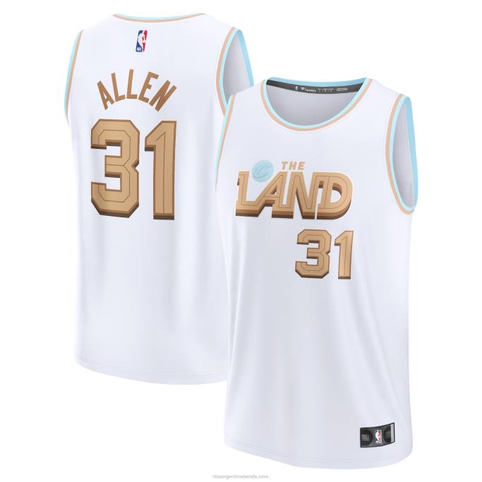 NBA 0F6D159 cleveland cavaliers jarrett allen blanco fastbreak jersey