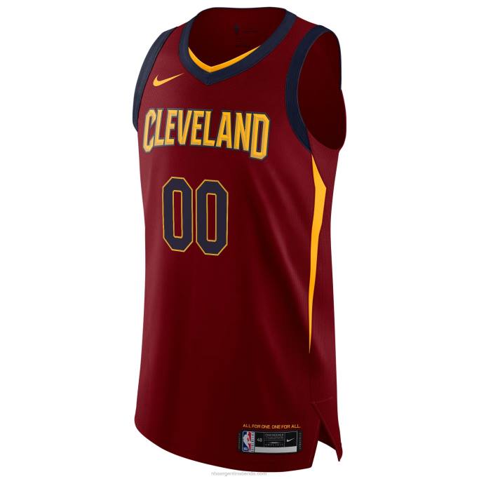 NBA 0F6D1915 cleveland cavaliers nike maroon auténtico personalizado jersey