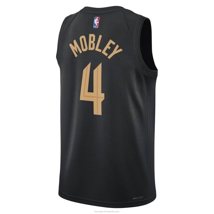 NBA 0F6D2018 cleveland cavaliers evan mobley jordan marca negro swingman jersey