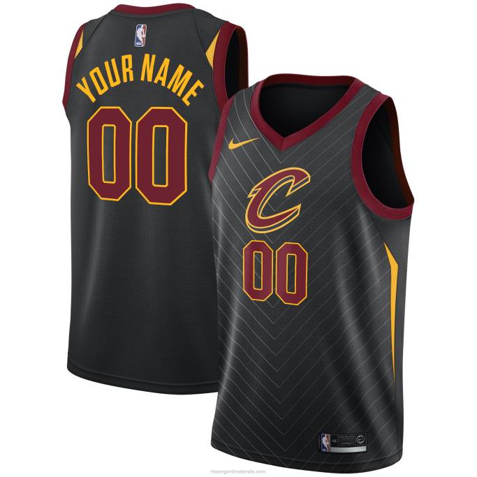 NBA 0F6D2375 camiseta cleveland cavaliers nike swingman negra personalizada