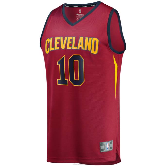 NBA 0F6D265 cleveland cavaliers darius garland vino fast break replica jersey