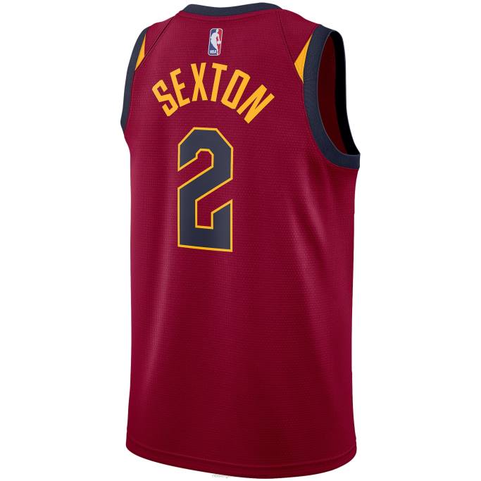 NBA 0F6D3365 cleveland cavaliers collin sexton nike vino swingman jersey