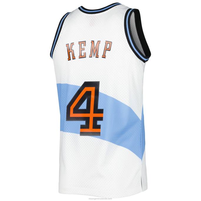NBA 0F6D4311 mitchell & ness shawn kemp blanco cleveland cavaliers hardwood classics swingman jersey