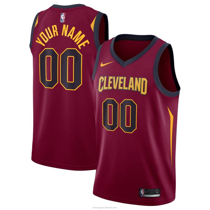 NBA 0F6D514 cleveland cavaliers nike granate swingman camiseta personalizada