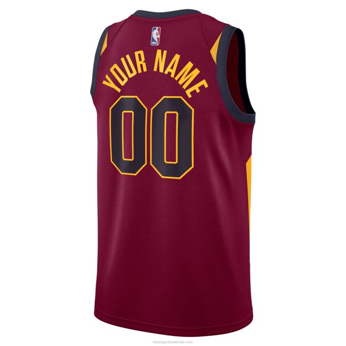 NBA 0F6D514 cleveland cavaliers nike granate swingman camiseta personalizada