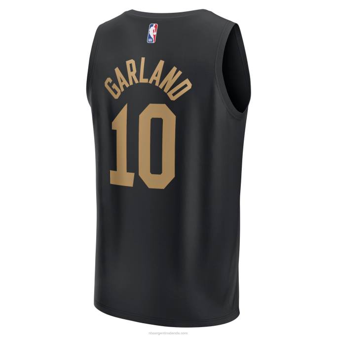 NBA 0F6D869 cleveland cavaliers darius garland jersey de descanso rápido negro