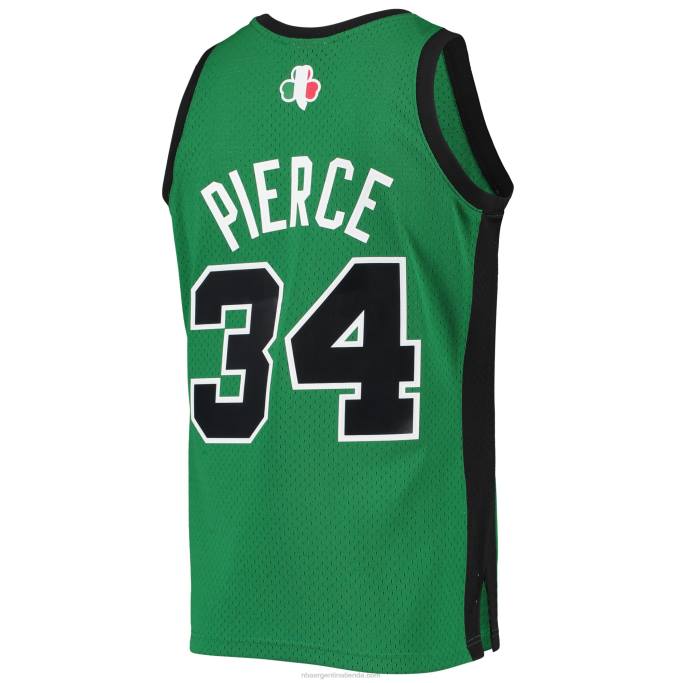NBA 0F6D1086 boston celtics paul pierce mitchell & ness kelly green hardwood classics alternativo swingman jersey
