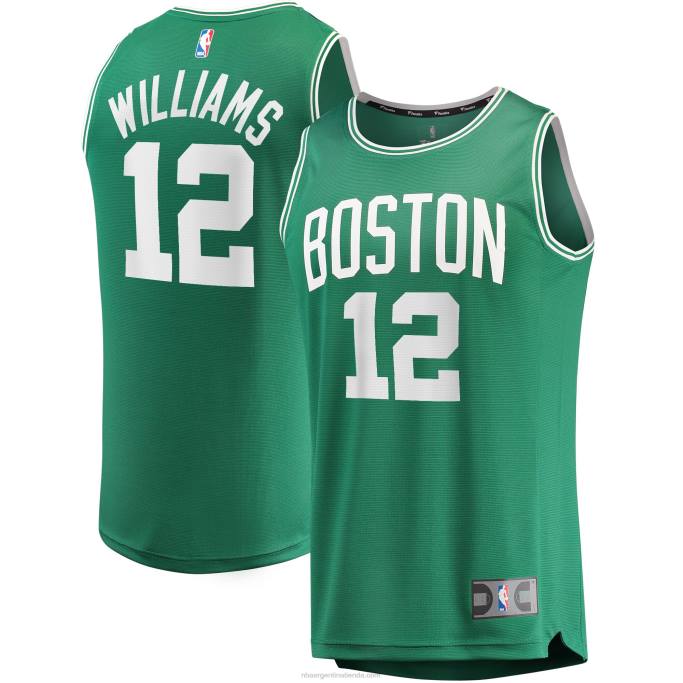 NBA 0F6D1092 los boston celtics otorgan a williams kelly green fast break replica playera de jugador