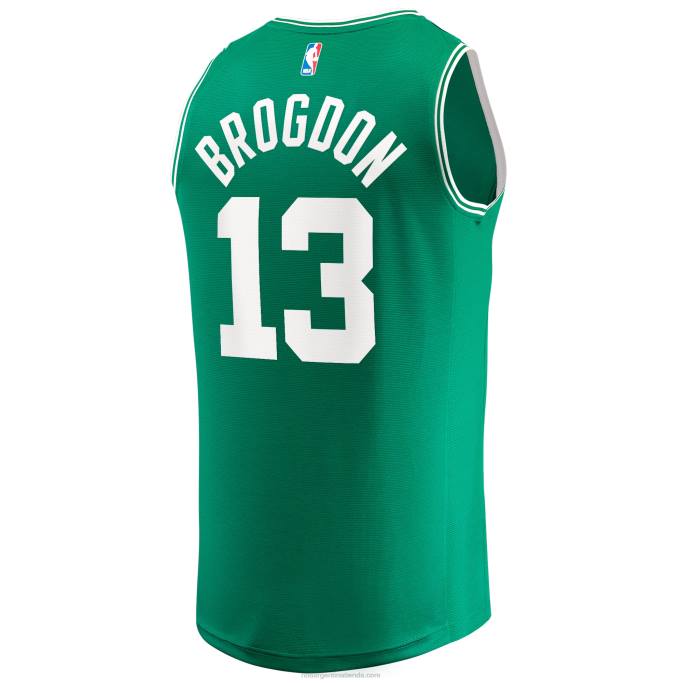 NBA 0F6D2056 Boston Celtics Malcolm Brogdon Kelly Green Réplica de camiseta de descanso rápido