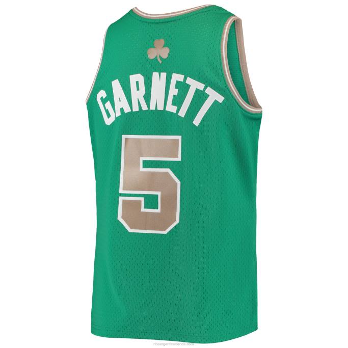 NBA 0F6D2450 boston celtics kevin garnett mitchell & ness kelly green hardwood classics swingman jersey