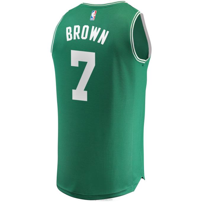 NBA 0F6D35 boston celtics jaylen marrón verde fast break réplica jugador jersey