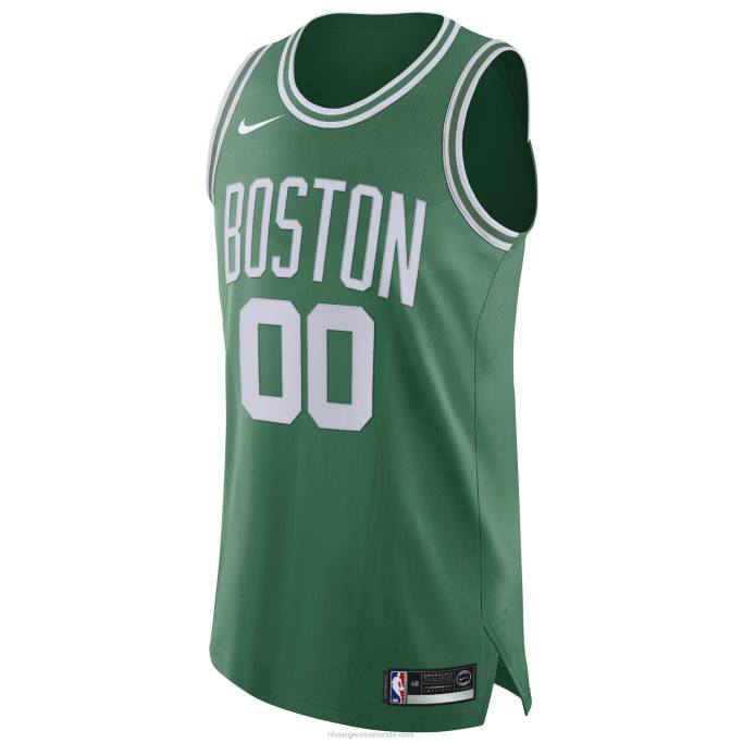 NBA 0F6D441 Boston Celtics Nike verde auténtica camiseta personalizada