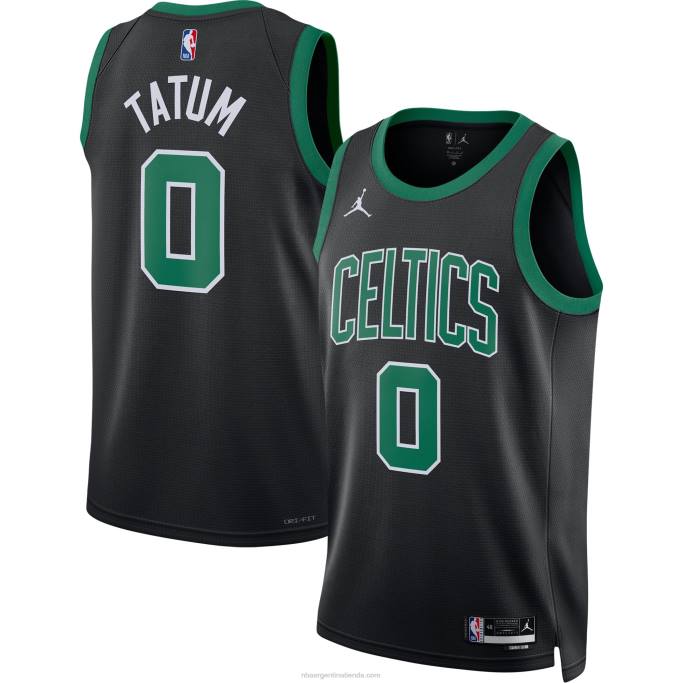 NBA 0F6D7 boston celtics jayson tatum jordan marca negro swingman jersey