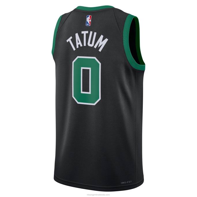 NBA 0F6D7 boston celtics jayson tatum jordan marca negro swingman jersey