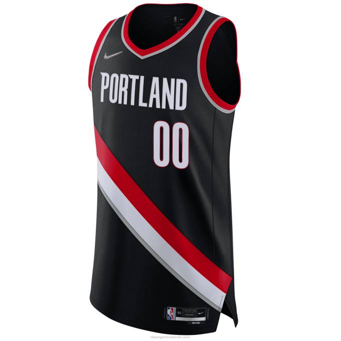 NBA 0F6D2880 portland trail blazers nike negro diamante swingman auténtico personalizado jersey