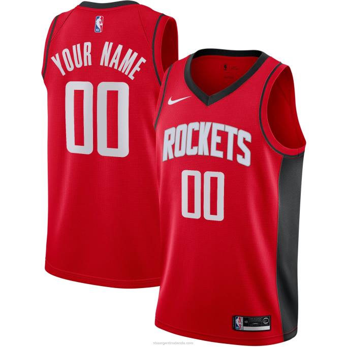 NBA 0F6D3518 Camiseta Houston Rockets Nike Swingman Roja Personalizada