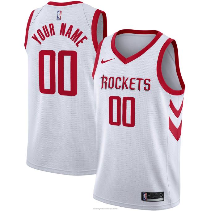 NBA 0F6D5914 Camiseta Houston Rockets Nike Swingman Blanco Custom