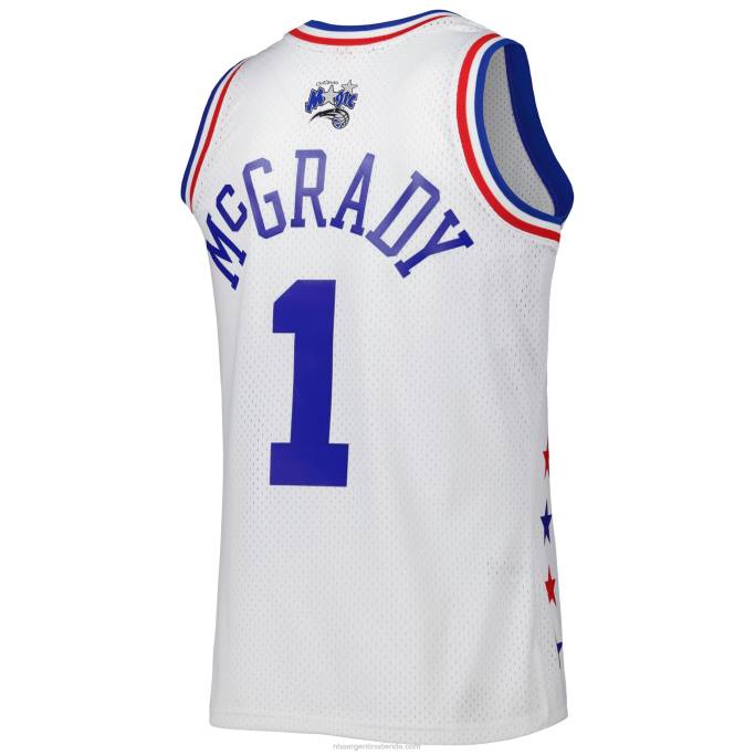 NBA 0F6D1786 conferencia este tracy mcgrady mitchell & ness white 2003 all star game swingman jersey