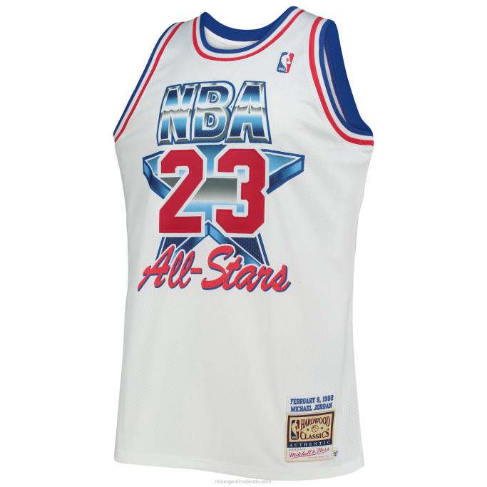 NBA 0F6D2870 conferencia este michael jordan blanco madera dura clásicos 199game auténtico jersey