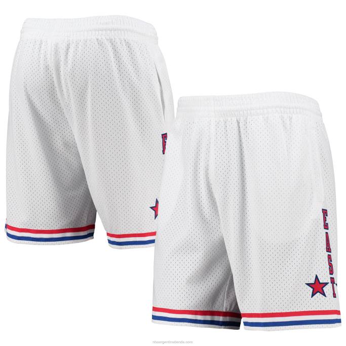 NBA 0F6D6891 mitchell & ness white conferencia oriental hardwood classics 1985 all-star game swingman shorts