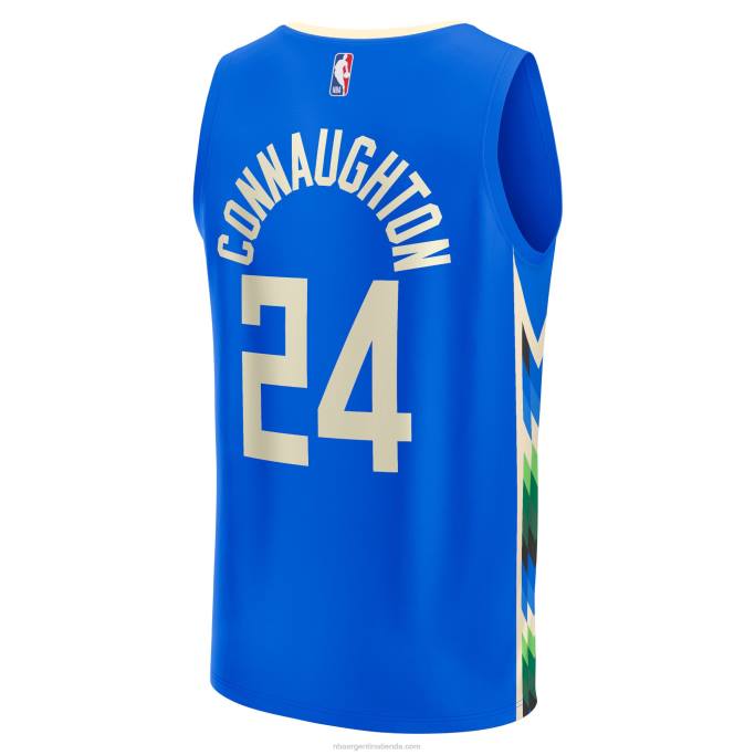 NBA 0F6D4098 jersey milwaukee bucks pat connaughton royal fastbreak