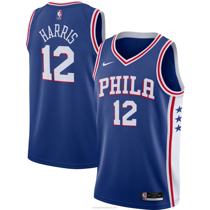 NBA 0F6D13366 philadelphia 76ers tobias harris nike royal swingman camiseta