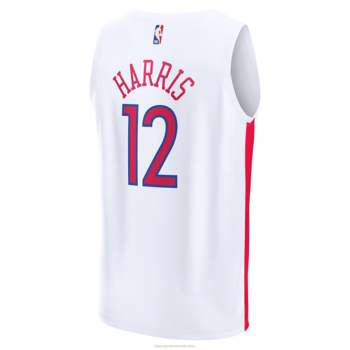 NBA 0F6D1766 camiseta philadelphia 76ers tobias harris blanca fastbreak