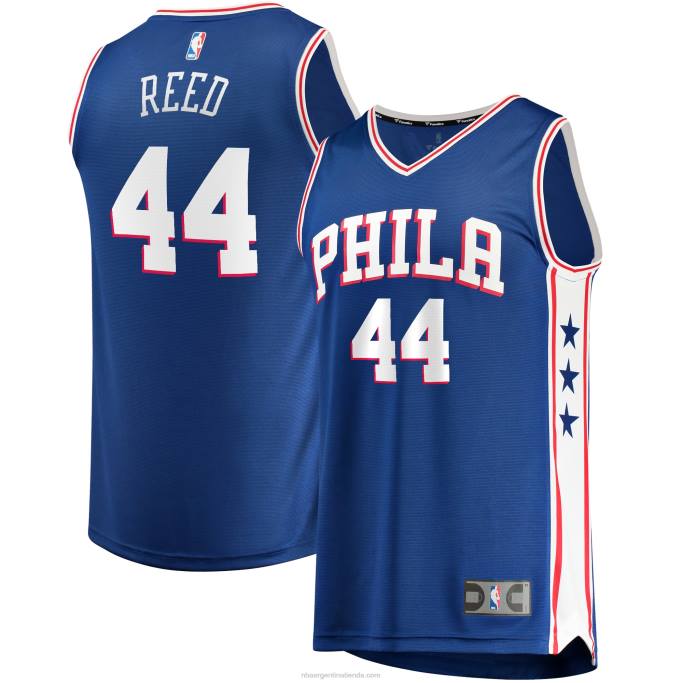 NBA 0F6D5421 réplica de camiseta philadelphia 76ers paul reed royal fast break