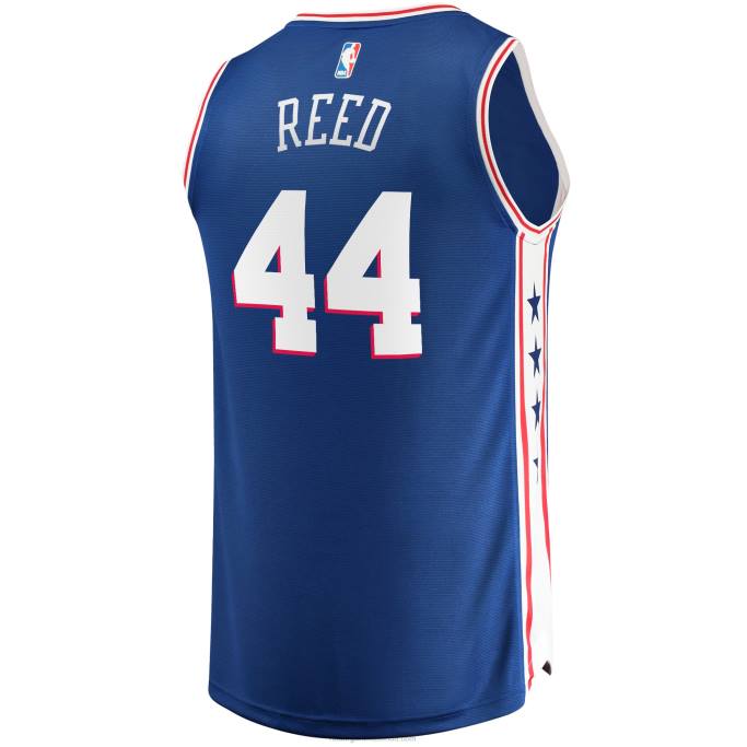 NBA 0F6D5421 réplica de camiseta philadelphia 76ers paul reed royal fast break