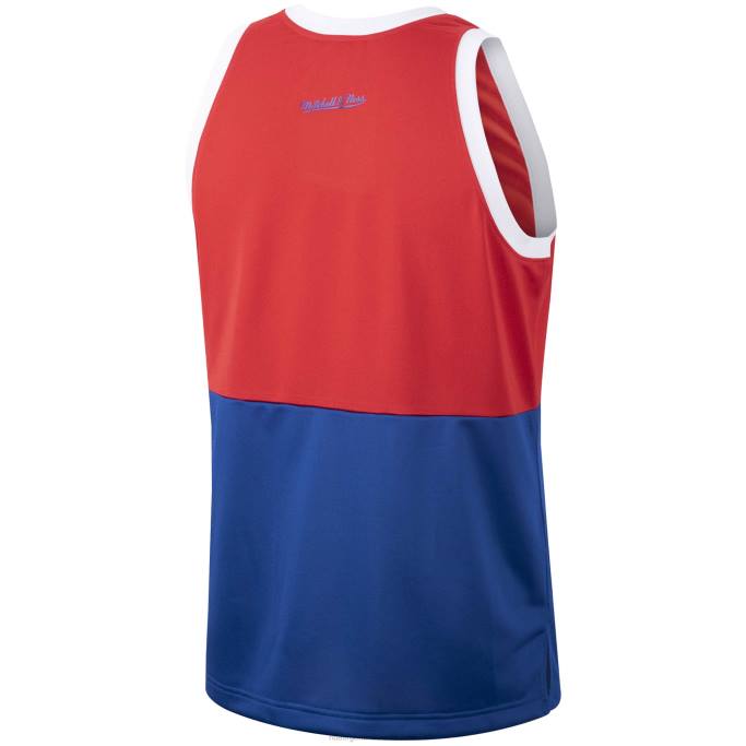 NBA 0F6D8708 philadelphia 76ers mitchell & ness rojo hardwood classics equipo herencia moda jersey