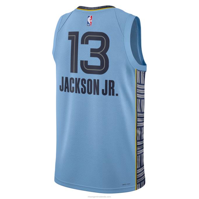 NBA 0F6D213 los grizzlies de memphis jaren jackson jr. camiseta jordan marca azul claro swingman