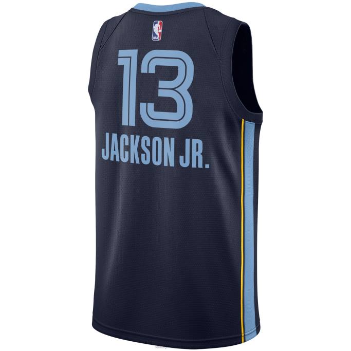 NBA 0F6D7750 camiseta de los grizzlies de memphis jaren jackson nike azul marino del equipo swingman