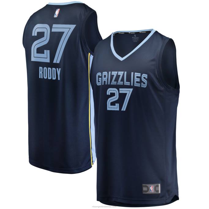 NBA 0F6D7922 memphis grizzlies david roddy draft de la marina selección de primera ronda fast break replica jugador jersey
