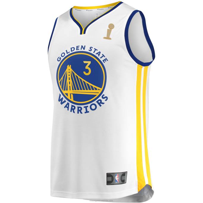 NBA 0F6D1197 golden state warriors jordan poole white final champions fast break replica player jersey