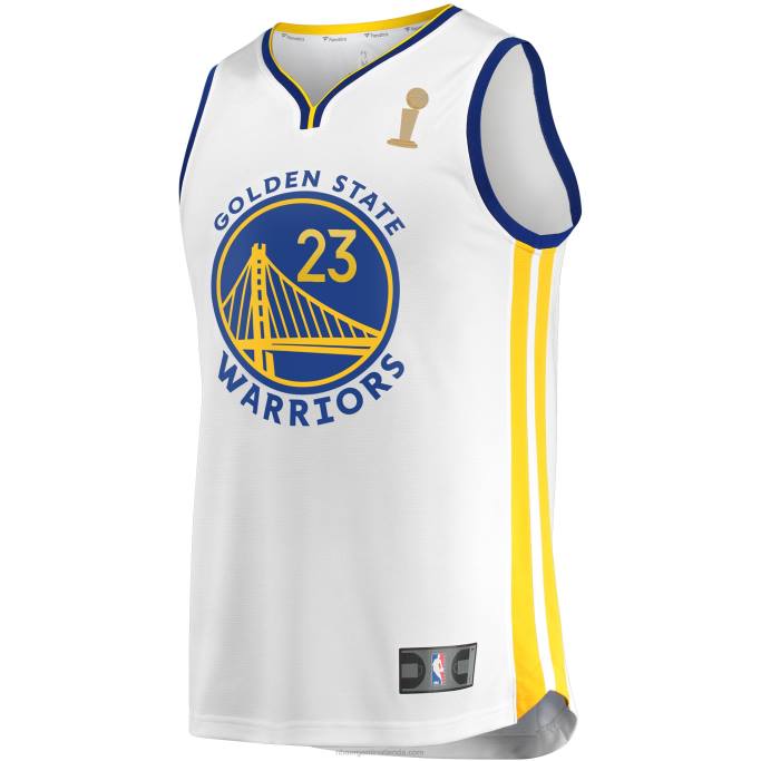 NBA 0F6D1383 Golden State Warriors Draymond Green White Finals Champions Fast Break Réplica playera de jugador