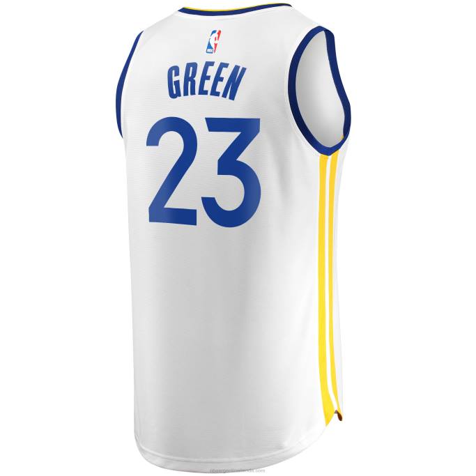 NBA 0F6D1383 Golden State Warriors Draymond Green White Finals Champions Fast Break Réplica playera de jugador