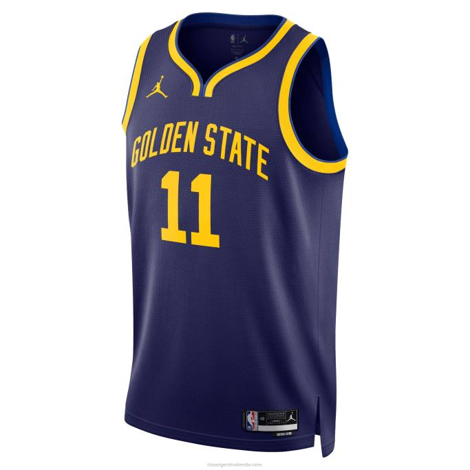NBA 0F6D214 golden state warriors klay thompson jordan marca azul marino swingman jersey
