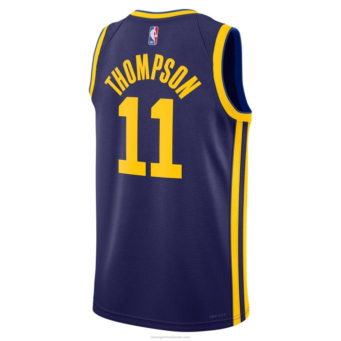 NBA 0F6D214 golden state warriors klay thompson jordan marca azul marino swingman jersey
