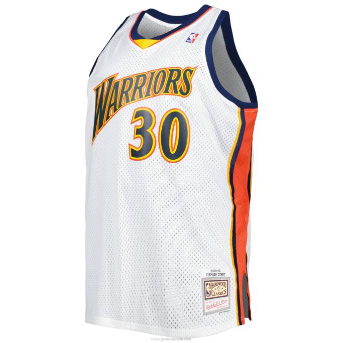 NBA 0F6D4915 golden state warriors stephen curry white big & tall hardwood classics swingman jersey