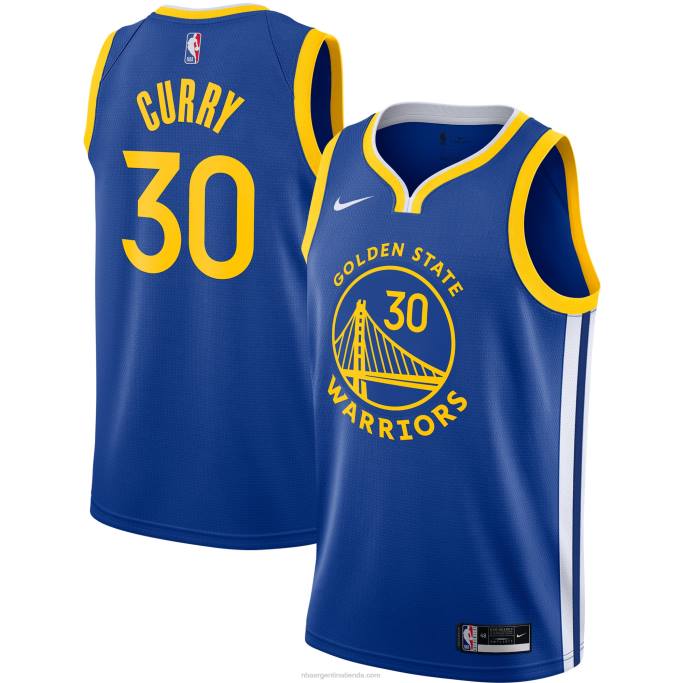 NBA 0F6D690 camiseta de los guerreros del estado dorado stephen curry nike royal swingman