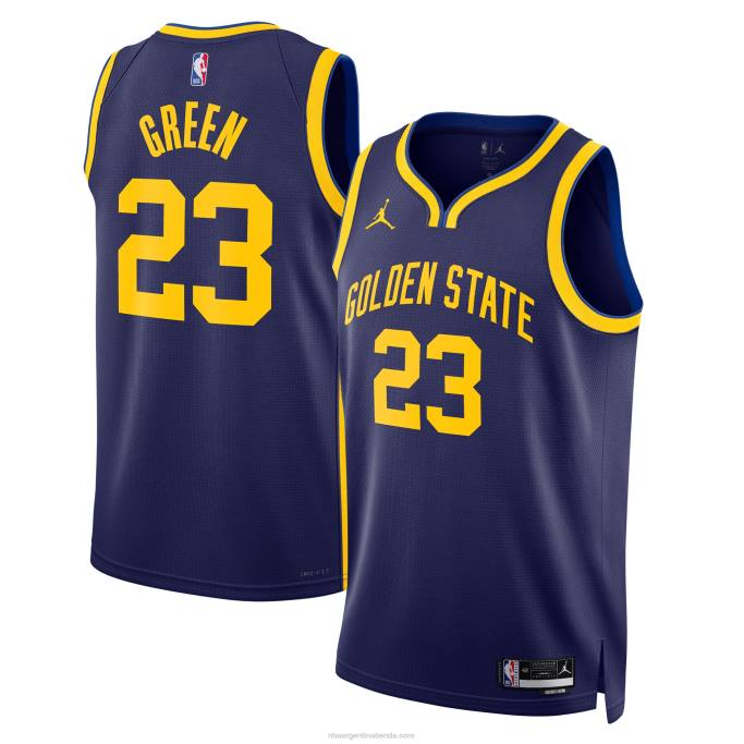 NBA 0F6D7091 golden state warriors draymond green jordan marca azul marino swingman jersey