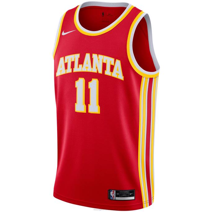 NBA 0F6D10438 atlanta hawks trae joven nike rojo swingman jersey