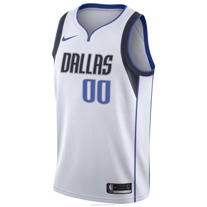 NBA 0F6D1272 Camiseta Dallas Mavericks Nike Swingman blanca personalizada