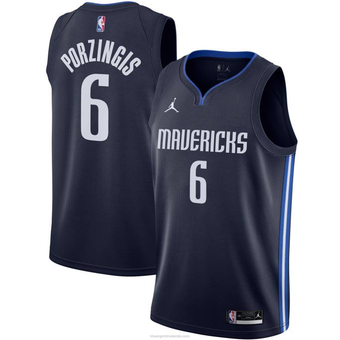 NBA 0F6D15715 dallas mavericks kristaps porzingis jordan marca azul marino swingman jersey