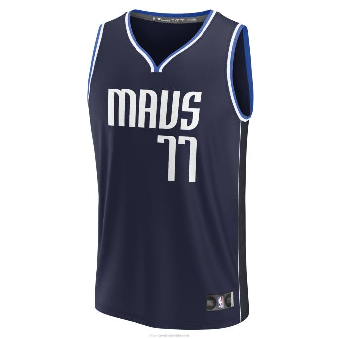 NBA 0F6D173 dallas mavericks luka doncic camiseta de jugador de ruptura rápida azul marino