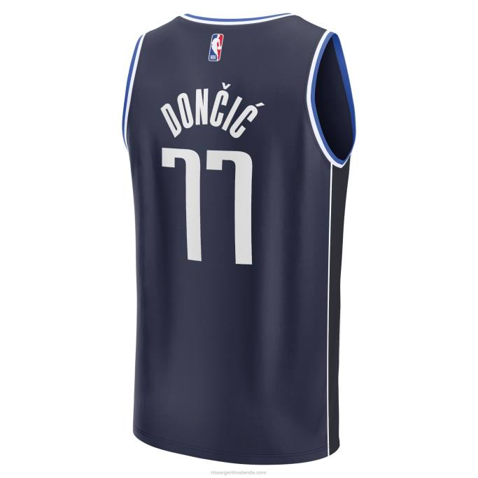 NBA 0F6D173 dallas mavericks luka doncic camiseta de jugador de ruptura rápida azul marino