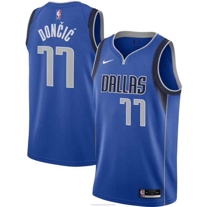 NBA 0F6D195 camiseta luka doncic nike royal swingman de los mavericks de dallas