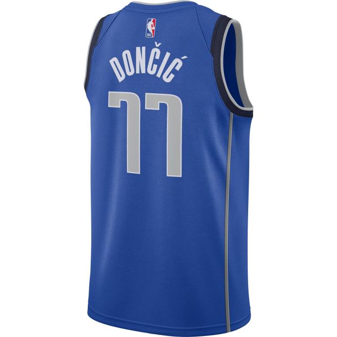 NBA 0F6D195 camiseta luka doncic nike royal swingman de los mavericks de dallas