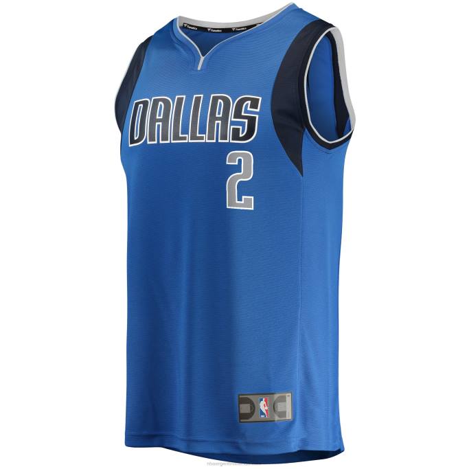 NBA 0F6D222 dallas mavericks kyrie irving royal fastbreak camiseta